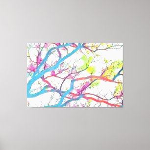 Verzweigungen Canvas Print (Floating) Leinwanddruck