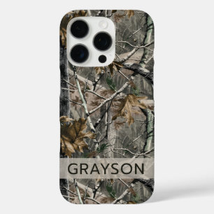 Verzweigungen der Wald Tarnung Personalisiert iPhone 16 Pro Hülle