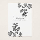 Verzweigungen Design Earring Display Card (Vorderseite)