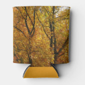 Verzweigungen gelber Blätter Heller Herbst farbenf Dosenkühler (Vorderseite)