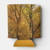 Verzweigungen gelber Blätter Heller Herbst farbenf Dosenkühler (Rückseite)