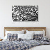 Verzweigungen und Blätter Leinwanddruck (Insitu (Schlafzimmer))