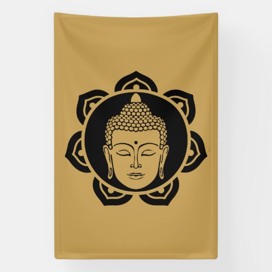 Vesak Buddha Buddha Purnima Buddha Day Banner (Vertikal)