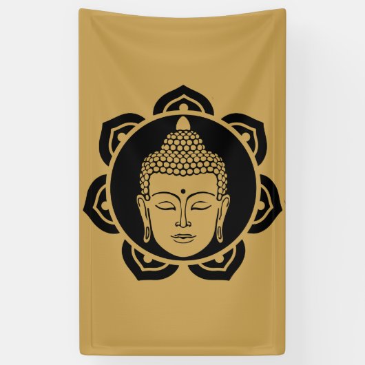 Vesak Buddha Buddha Purnima Buddha Day Banner (Vertikal)