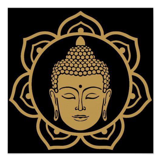 Vesak Buddha Buddha Purnima Buddha Day Poster (Vorderseite)