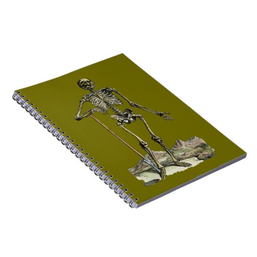 Vesalius: Skelettartiges System Notizblock (Rechte Seite)