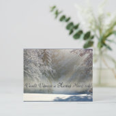 Veselé Vánoce a Šťastný Nový rok! Postkarte (Stehend Vorderseite)
