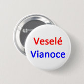 Vesele-Vanoce-Tasse Button (Vorne & Hinten)