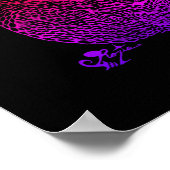 Vesica-Piscis-Fluss Poster (Ecke)