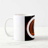 Vesica Piscis Stundenglas-Nebel Kaffeetasse (Links)