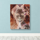 Vesica Venus von Rofey Leinwanddruck (Insitu (Holzboden))