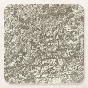 Vesoul Rechteckiger Pappuntersetzer