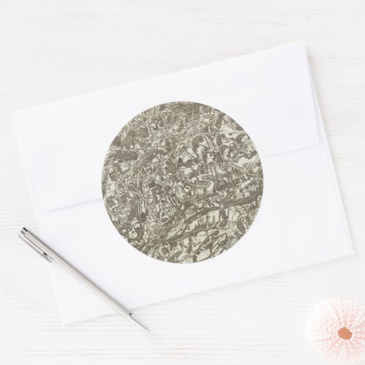 Vesoul Runder Aufkleber (Umschlag)