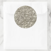 Vesoul Runder Aufkleber (Tasche)