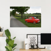 Vespa 400 poster (Heimbüro)