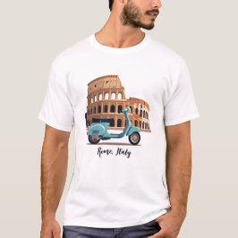 Vespa in Rom, Italien T-Shirt