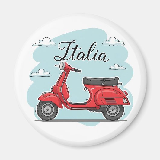 Vespa Italien Magnet (Vorne)