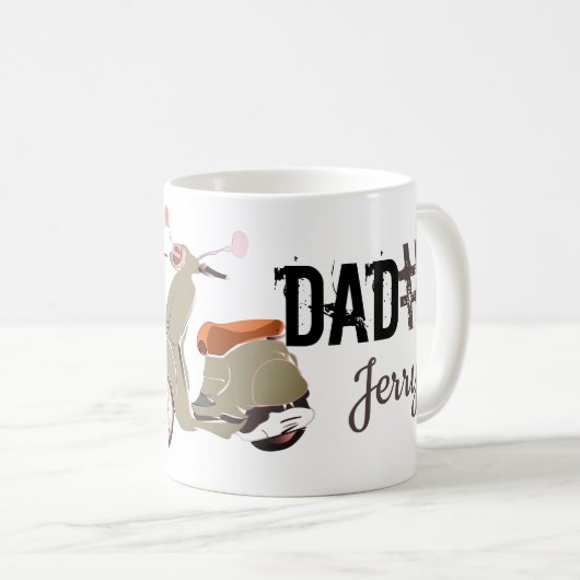 Vespa Kaffeetasse (VorderseiteRechts)