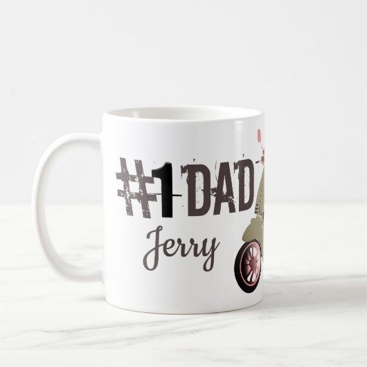 Vespa Kaffeetasse (Links)