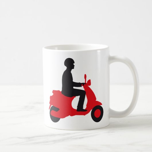 Vespa scooter kaffeetasse (Rechts)