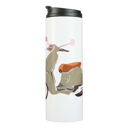 Vespa(Scooter)Thermal Tumbler Thermosbecher (Nach rechts gedreht)