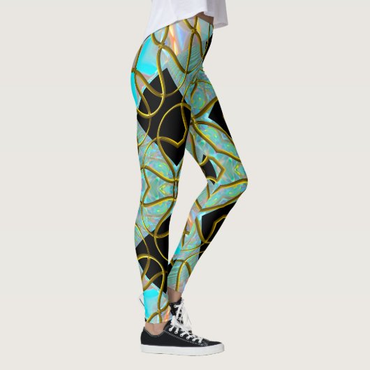 Vespadash Modern fun Workout Leggings (Rechts)