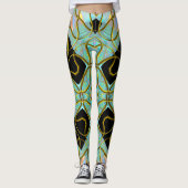 Vespadash Modern fun Workout Leggings (Vorderseite)