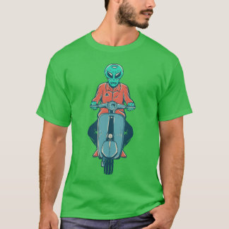 Vespaour in Scape lustig T-Shirt