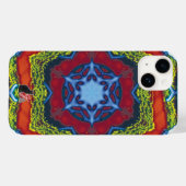 Vesper Kaleidoskop Case-Mate iPhone Hülle (Rückseite (Horizontal))