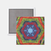 Vesper Kaleidoskop Magnet (Vorderseite/Rückseite)