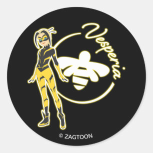 Vesperia-Abzeichen Runder Aufkleber