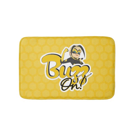 Vesperia | Buzz On! Badematte (Vorderseite)