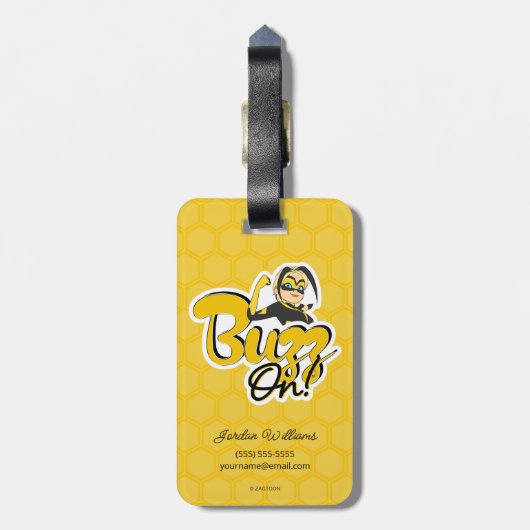 Vesperia | Buzz On! Gepäckanhänger (Rückseite vertikal)