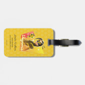 Vesperia & Pollen Gepäckanhänger (Rückseite horizontal)