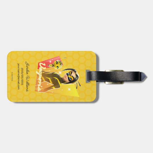 Vesperia & Pollen Gepäckanhänger (Rückseite horizontal)