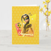 Vesperia & Pollen Karte (Gelbe Blume)