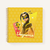 Vesperia & Pollen Notizblock (Vorderseite)