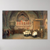 Vespers in der Kirche Saint Francis Poster (Vorne)