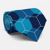 Vespiary-(blaue) Krawatte (Gerollt)