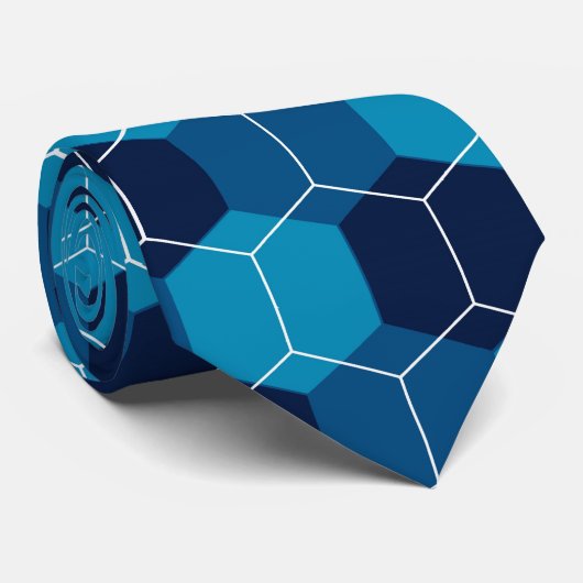 Vespiary-(blaue) Krawatte (Gerollt)