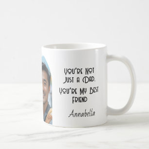 Vest Papa jemals und Custom Foto Kaffeetasse