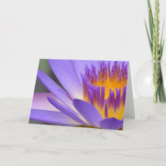 Vesta Blue Greeting Card Karte