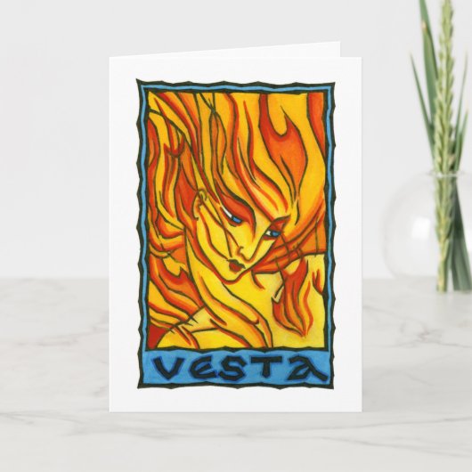 Vesta Greeting Card Karte (Vorderseite)