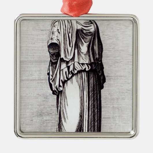 Vestal-Jungfrau, c.1653 Ornament Aus Metall (Vorne)
