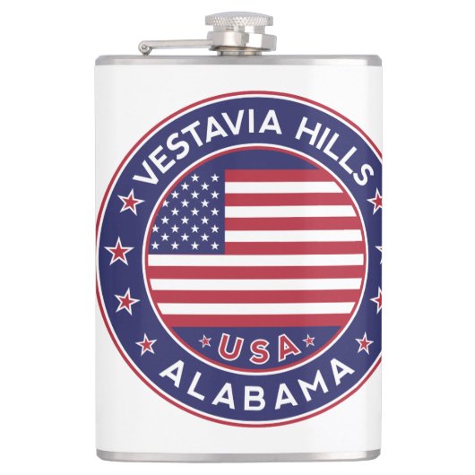 Vestavia Hills, Alabama Flachmann (Vorderseite)