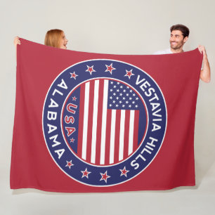 Vestavia Hills, Alabama Fleecedecke