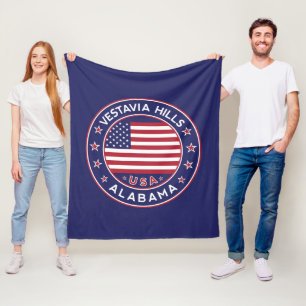 Vestavia Hills, Alabama Fleecedecke