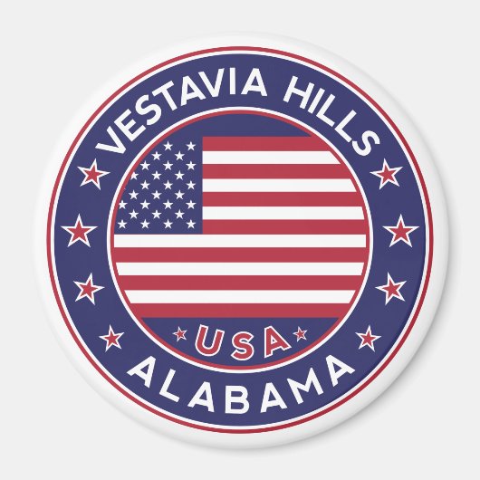Vestavia Hills, Alabama Magnet (Vorne)