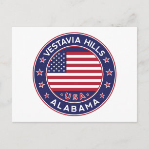 Vestavia Hills, Alabama Postkarte