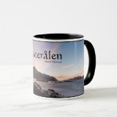 Vesteralen Inseln Norwegen Foto Tasse (VorderseiteRechts)